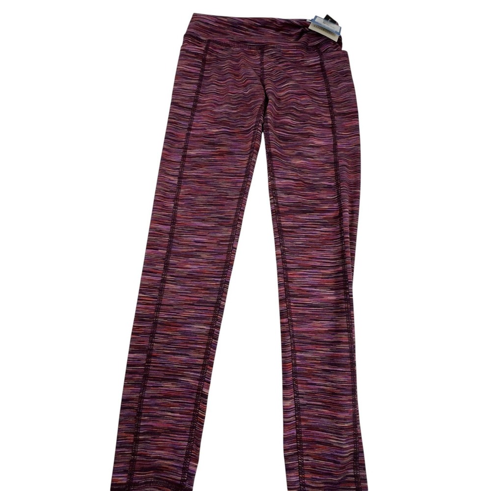 DSG Women's Small Burgundy/Space Dye High Rise Momentum Leggings Large MSRP $25‎